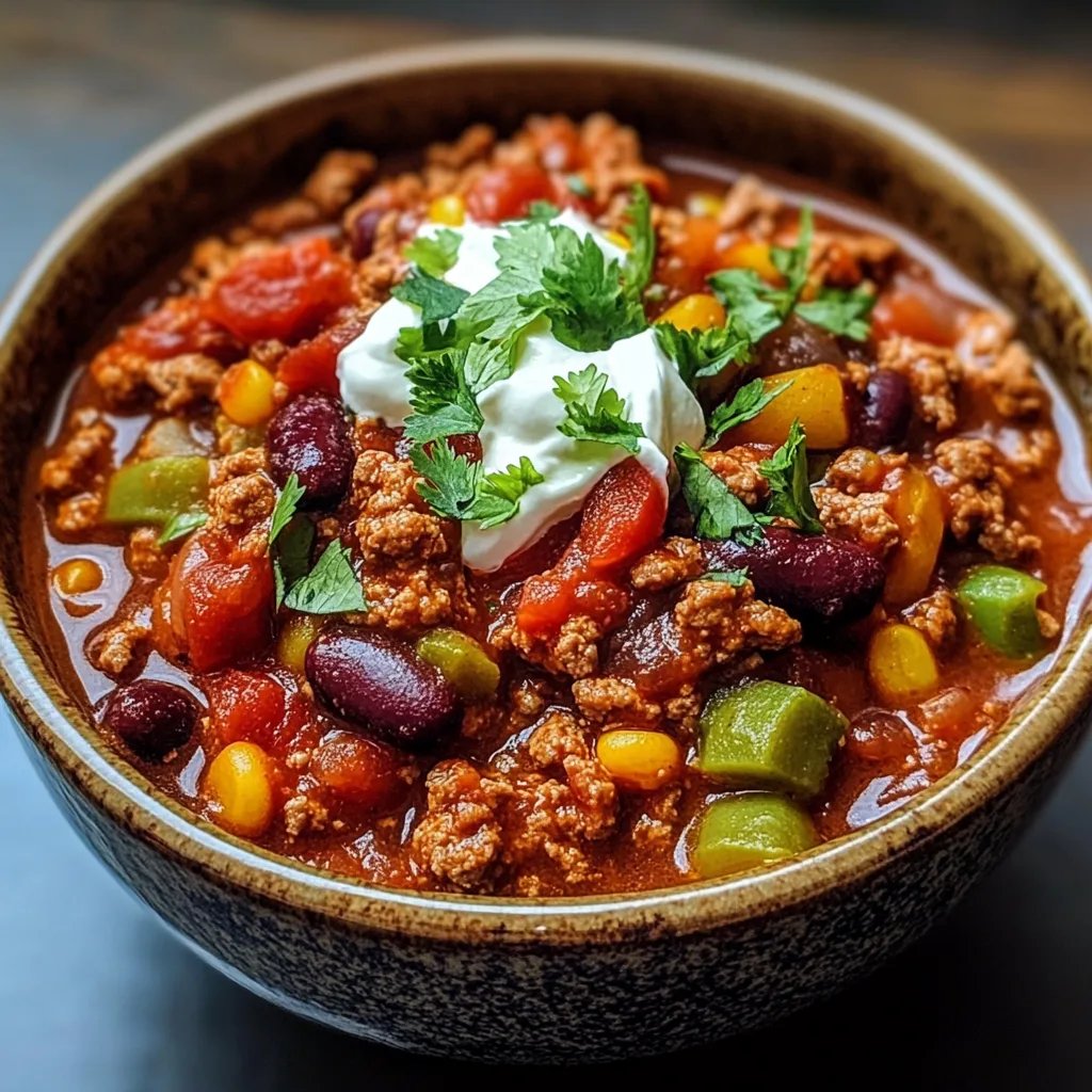 Award Winning Turkey Chili