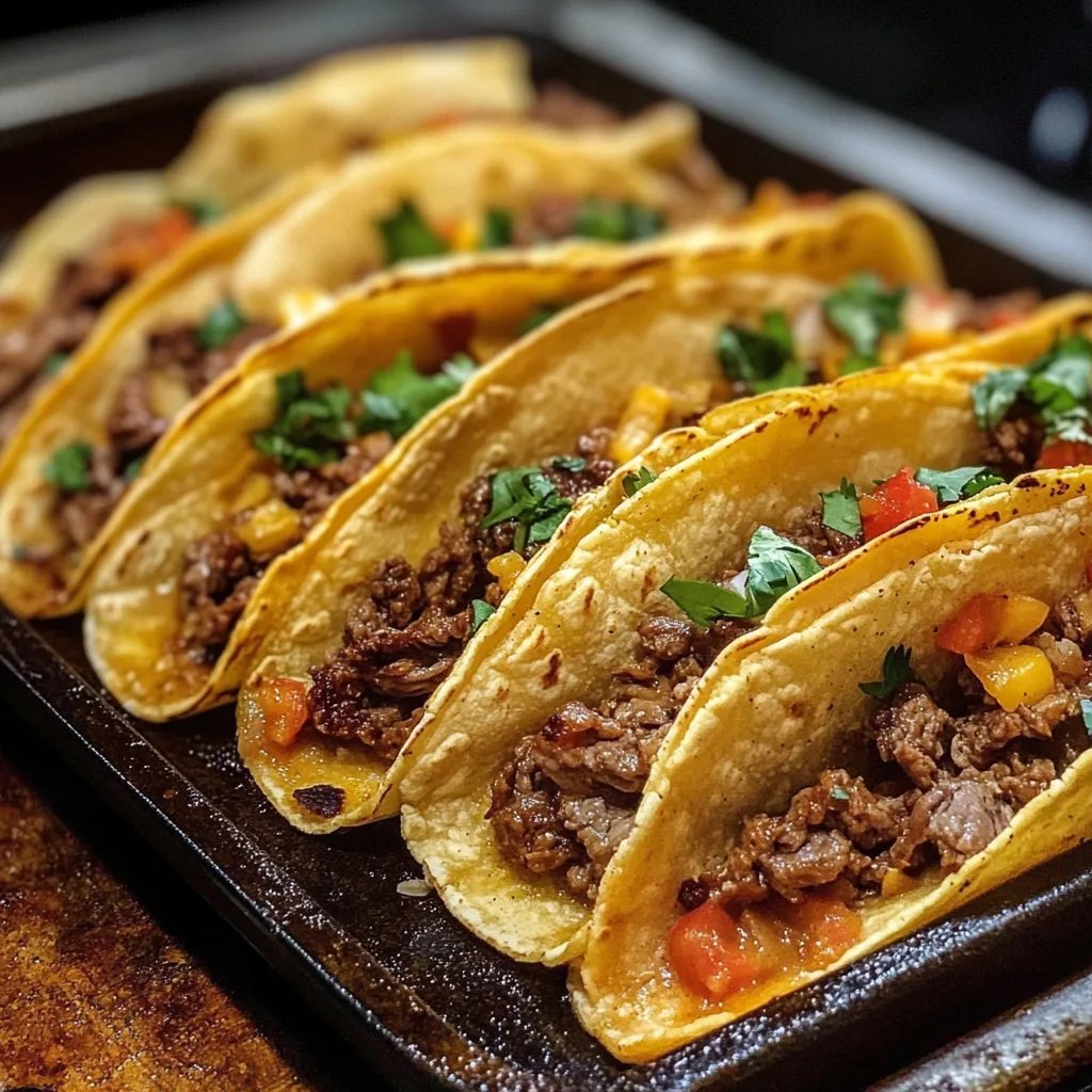 Crispy Baked Beef Tacos: An Amazing Ultimate Recipe