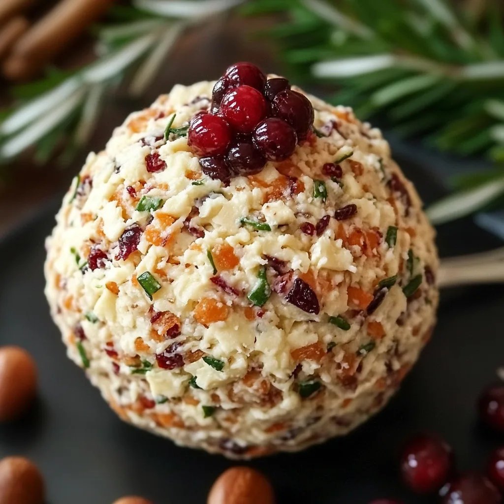 Cheddar Cranberry Cheese Ball