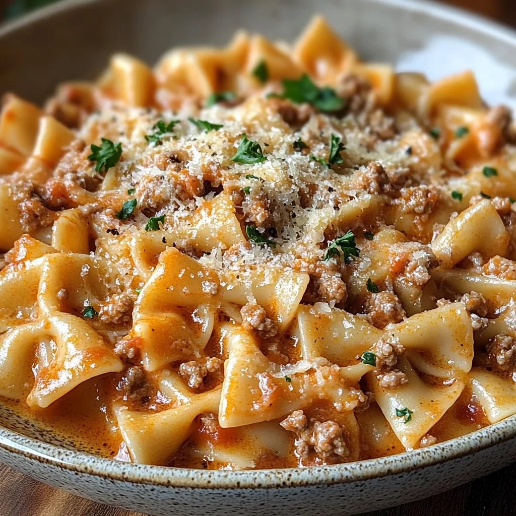 Bowtie Pasta w/ Ground Beef: An Incredible Ultimate Recipe