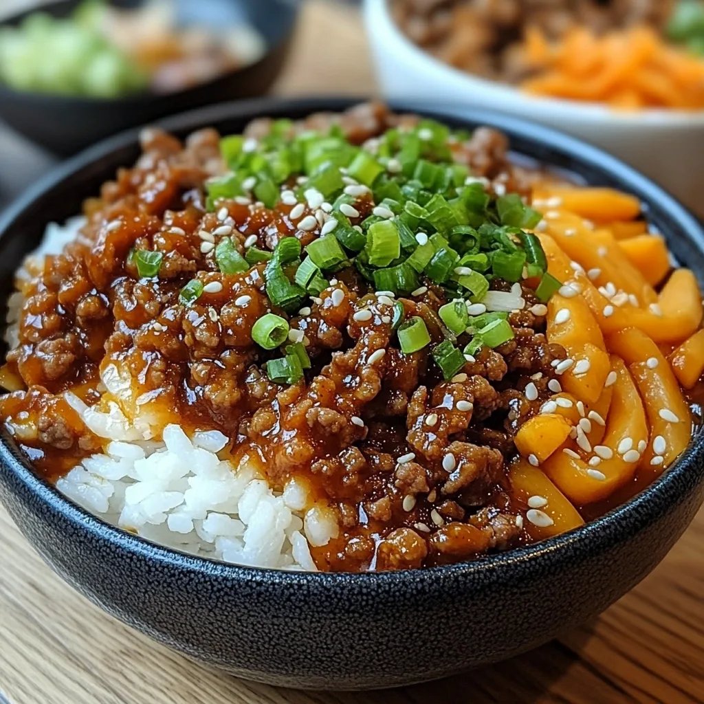Korean Ground Beef Bowl: An Incredible Ultimate Recipe for Every Occasion