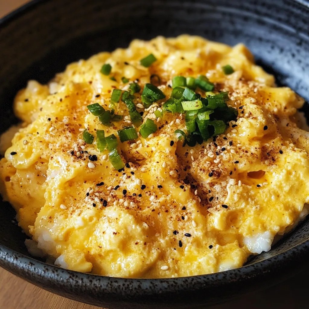 Miso Eggs: Silky Japanese Style Scrambled Eggs