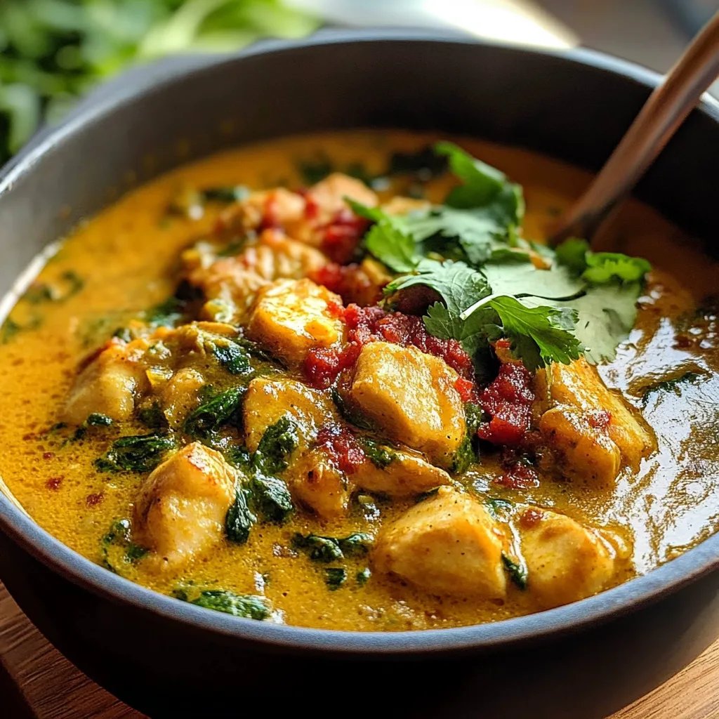 Golden Coconut Chicken Curry: An Incredible Ultimate Recipe for 6