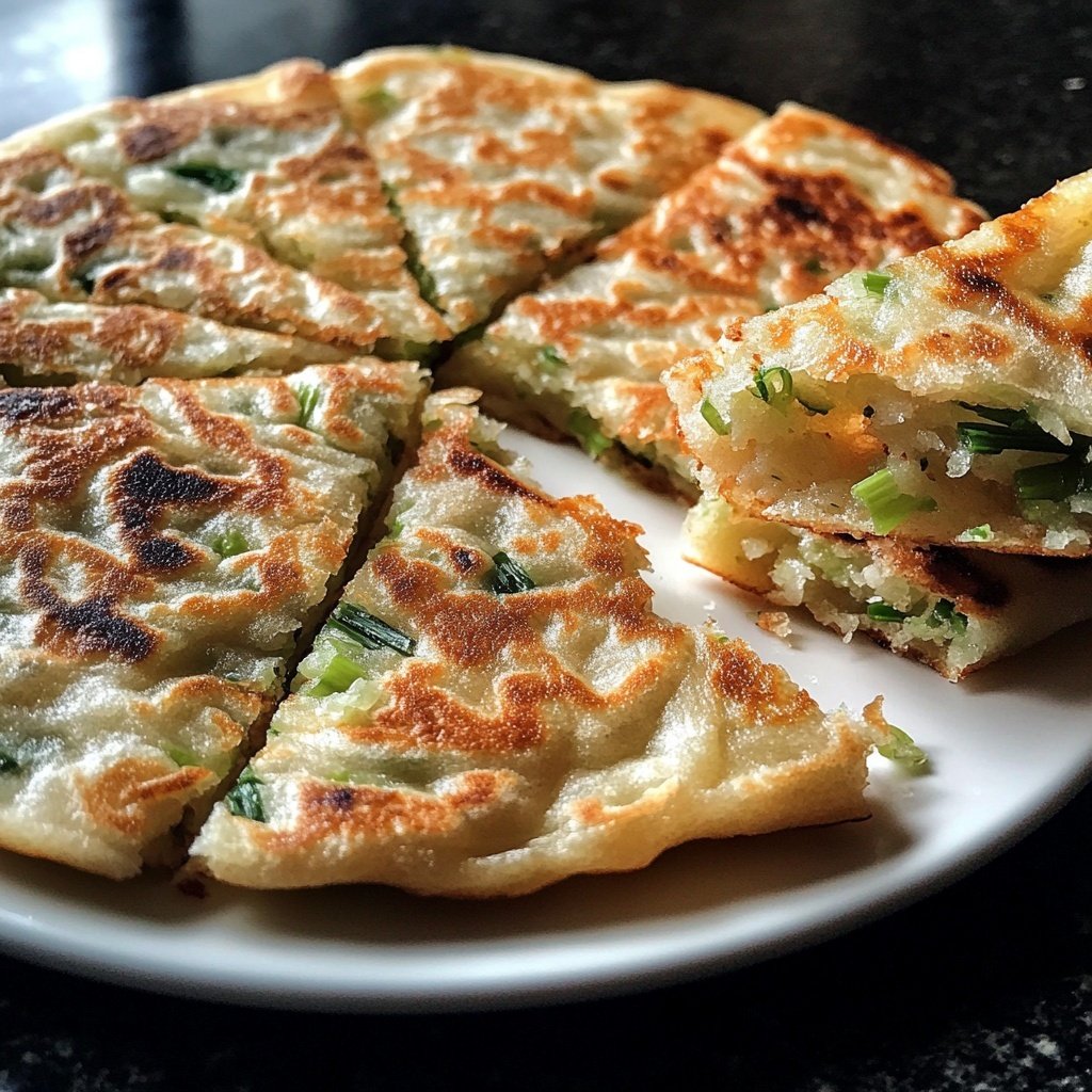 Crispy Chinese Scallion Pancakes