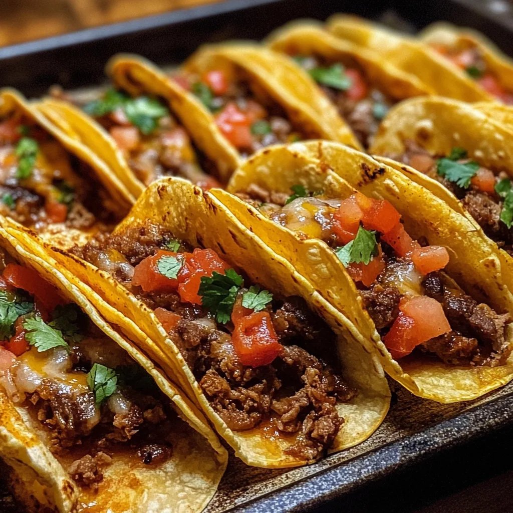 Crispy Baked Beef Tacos: An Incredible Ultimate Recipe