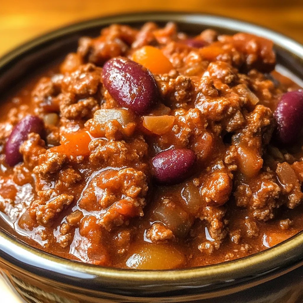 Classic Chili in 30 Minutes