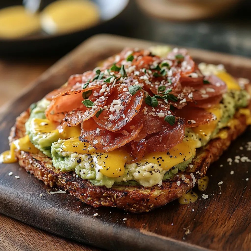 Hash Brown Avocado Toast With Prosciutto: The Incredible Ultimate Recipe