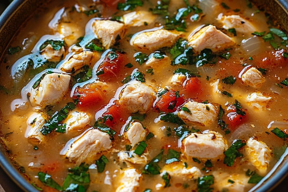 Tuscan Chicken Soup: An Amazing Ultimate Comfort Bowl Recipe