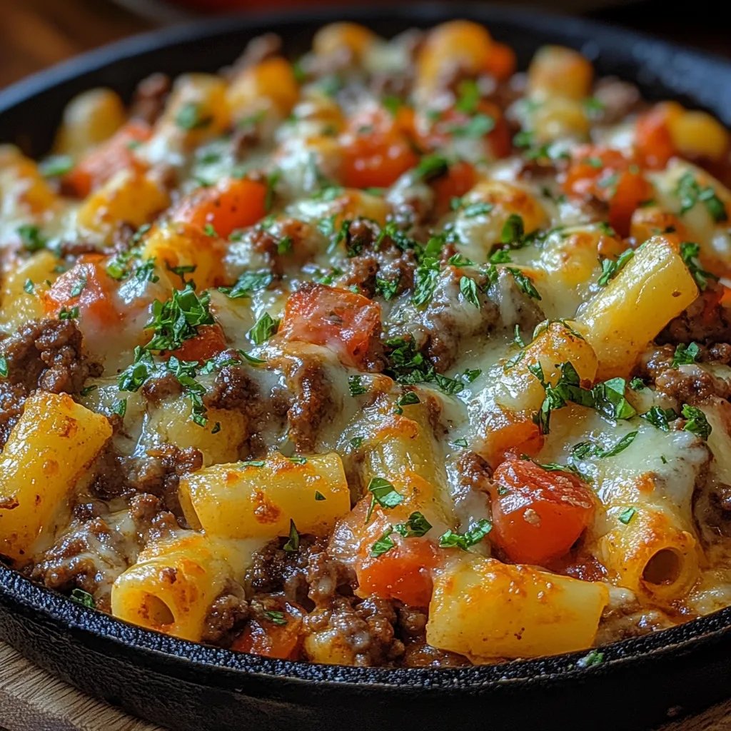 Savory Ground Beef Skillet: An Incredible Ultimate Recipe for Busy Nights