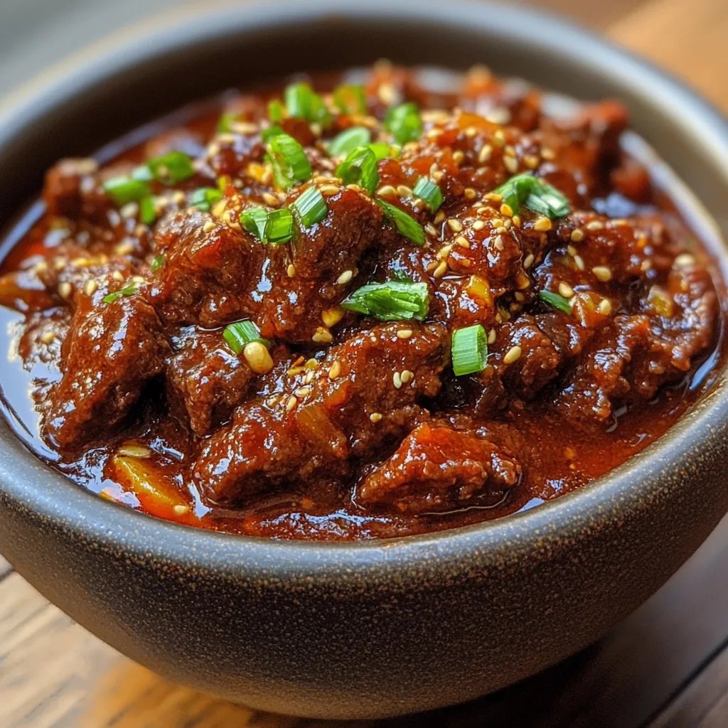 Gochujang Chile Con Carne: An Amazing Ultimate Recipe