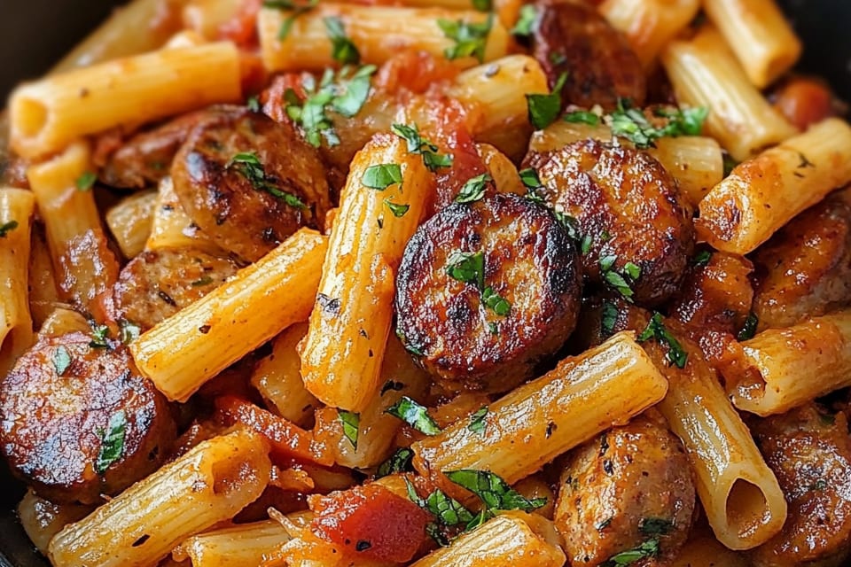 20-Minute Sausage Pasta Skillet: An Incredible Amazing Dinner