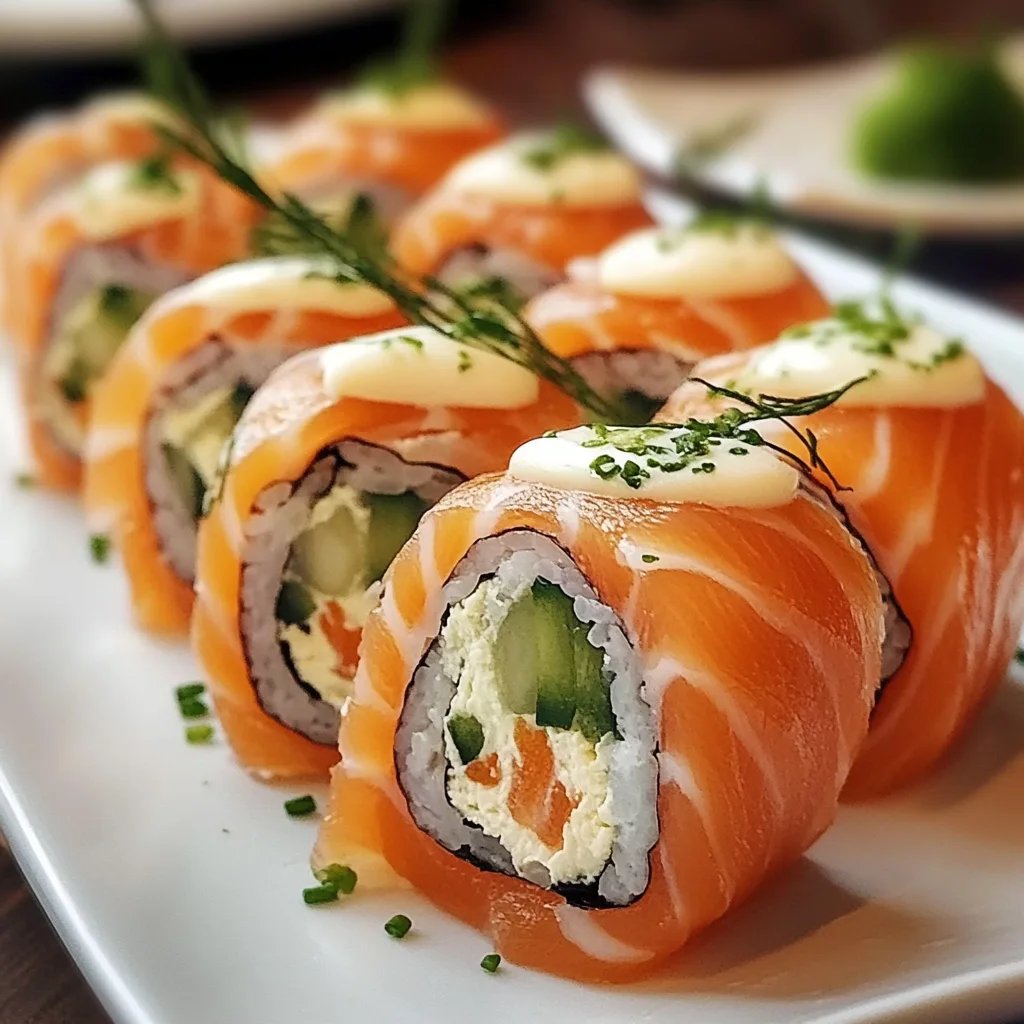 Elegant Chatelaine Smoked Salmon Rolls