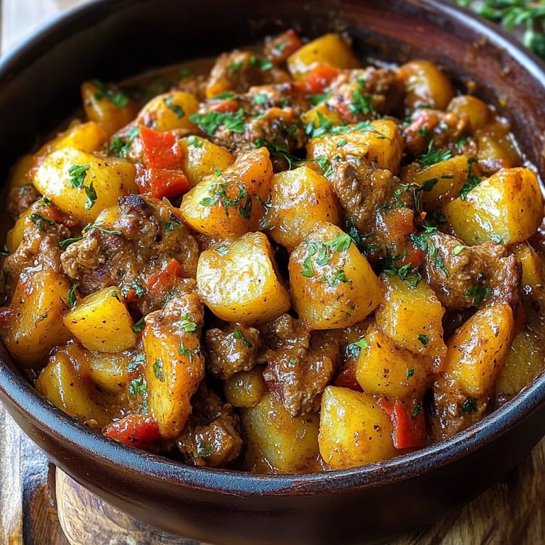 Cheesy One-Pot Beef & Potatoes: An Amazing Ultimate Recipe
