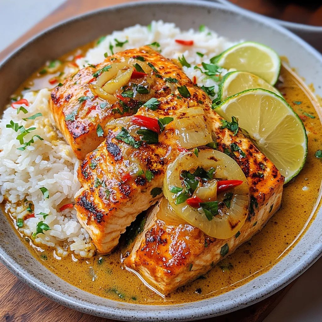 Caribbean-Style Coconut Curry Salmon: An Amazing Ultimate Recipe