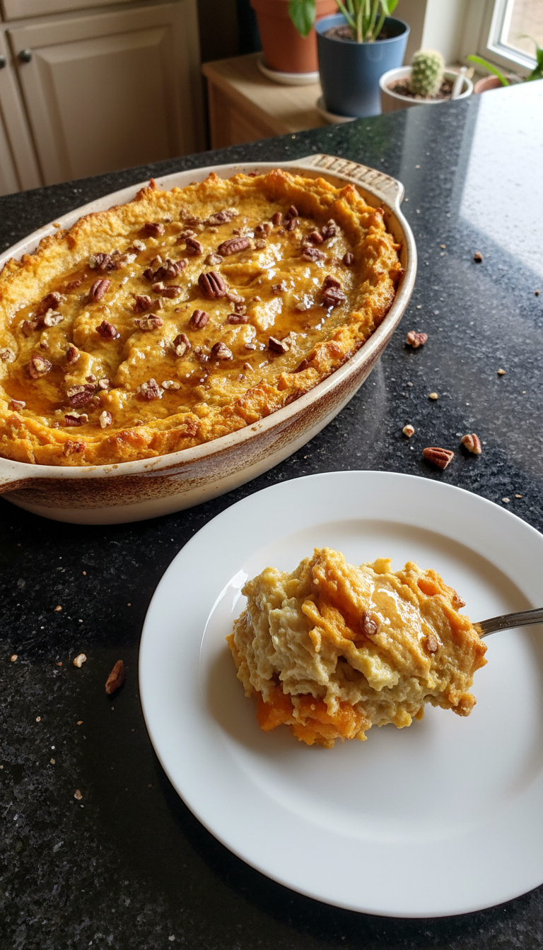 Protein-Packed Sweet Potato Casserole