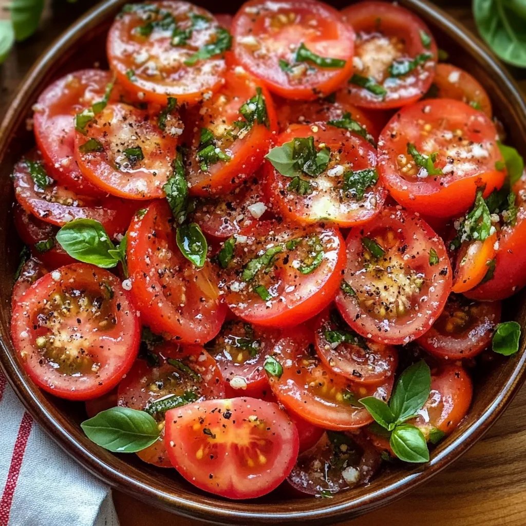 Fresh Tomato Salad: An Incredible Ultimate Recipe for Summer