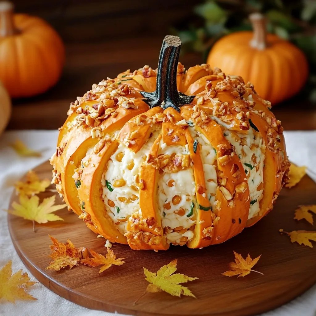 Showstopper Pumpkin Cheese Ball Recipe