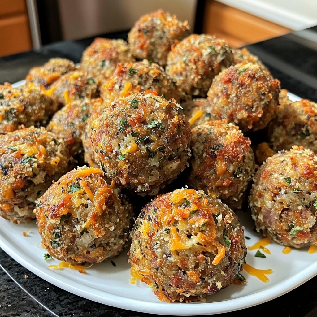 Creole Sausage Balls