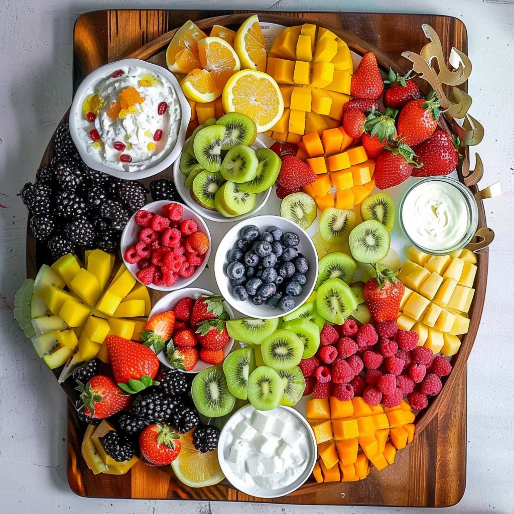 Fresh Fruit Tray & Dips