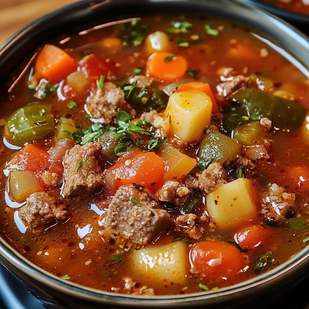 High Protein Spicy Cowboy Soup: An Incredible Ultimate Recipe for 6 Servings