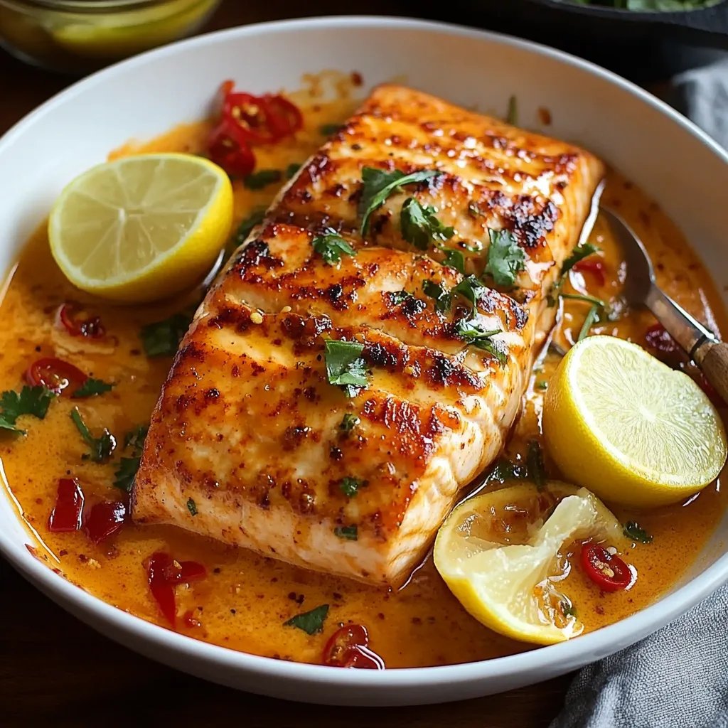 Poached Salmon in Coconut Lime Sauce: An Amazing Ultimate Recipe