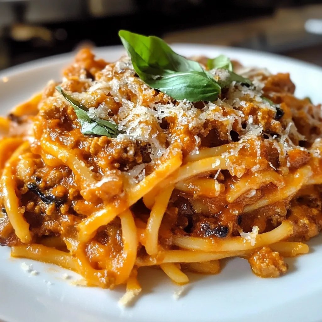 Easy & Healthy Pumpkin Bolognese