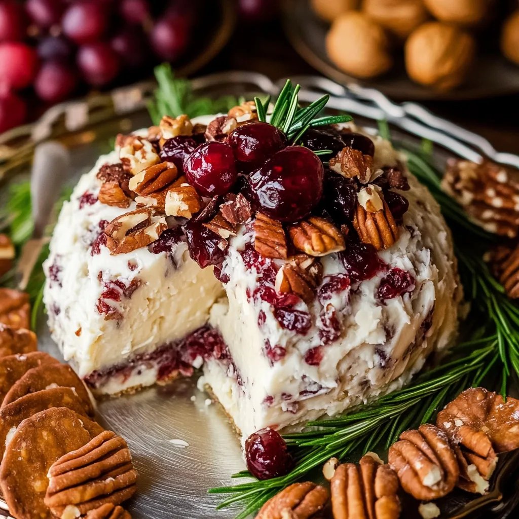 Cranberry Pecan Cheese Ball