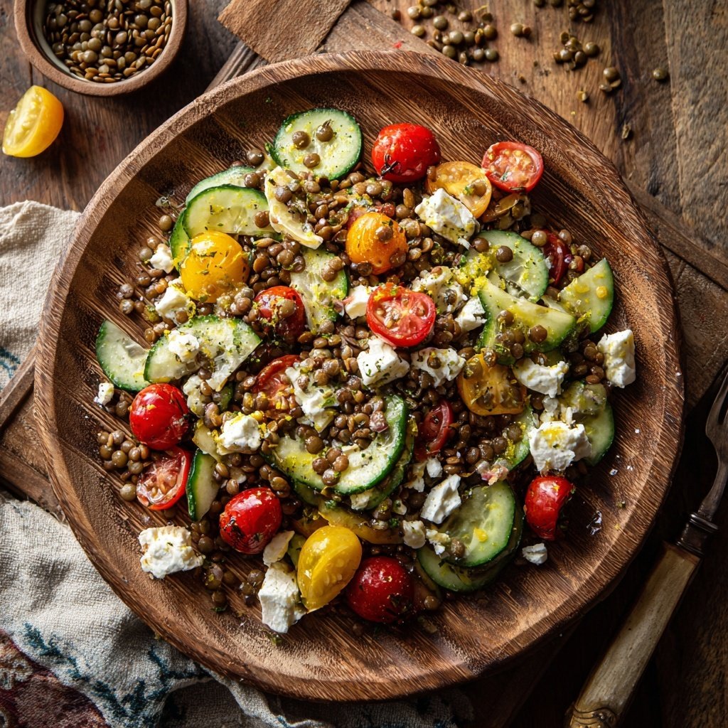 Lentil Salad with Feta