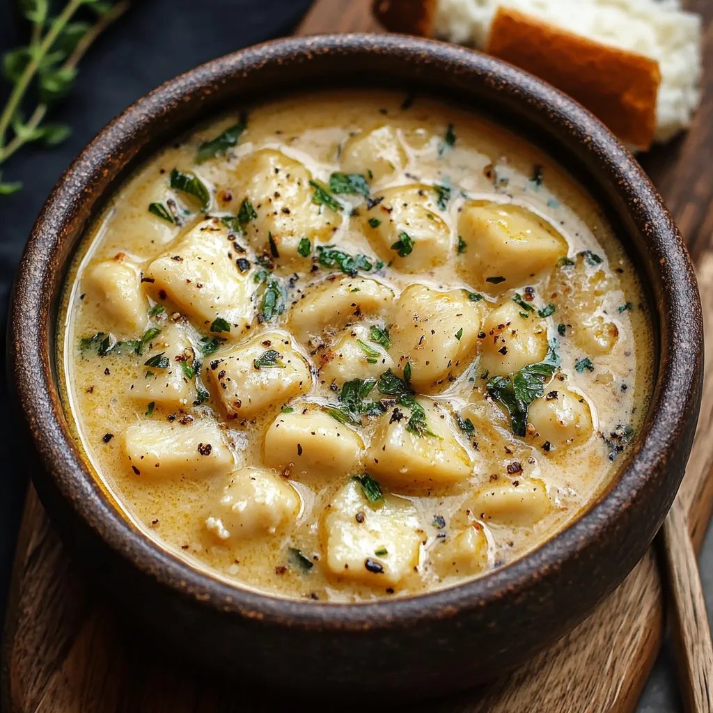 Creamy Garlic Chicken Gnocchi Soup: An Incredible Ultimate Recipe