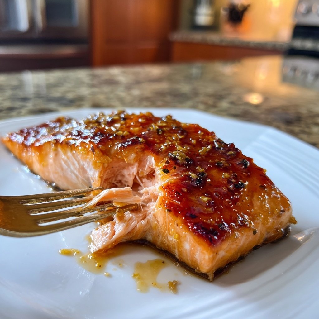 Yuzu Miso Glazed Salmon Filet