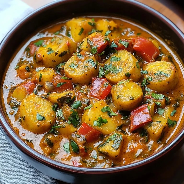 Caribbean-style Plantain Curry: An Incredible 5-Ingredient Recipe