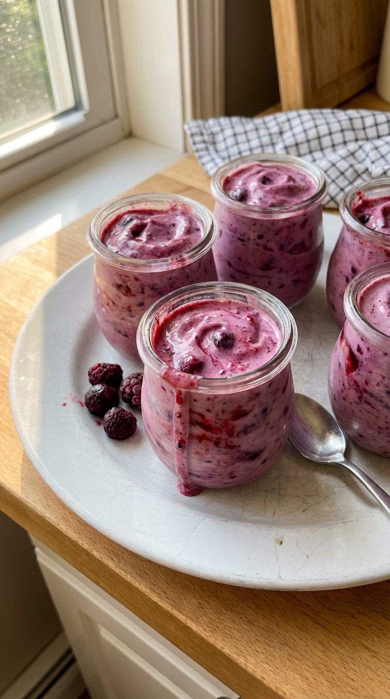 Berry Blast Frozen Yogurt Cups