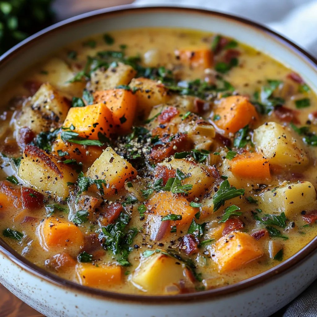 Sweet Potato Chowder: An Amazing Ultimate Recipe for 6 People