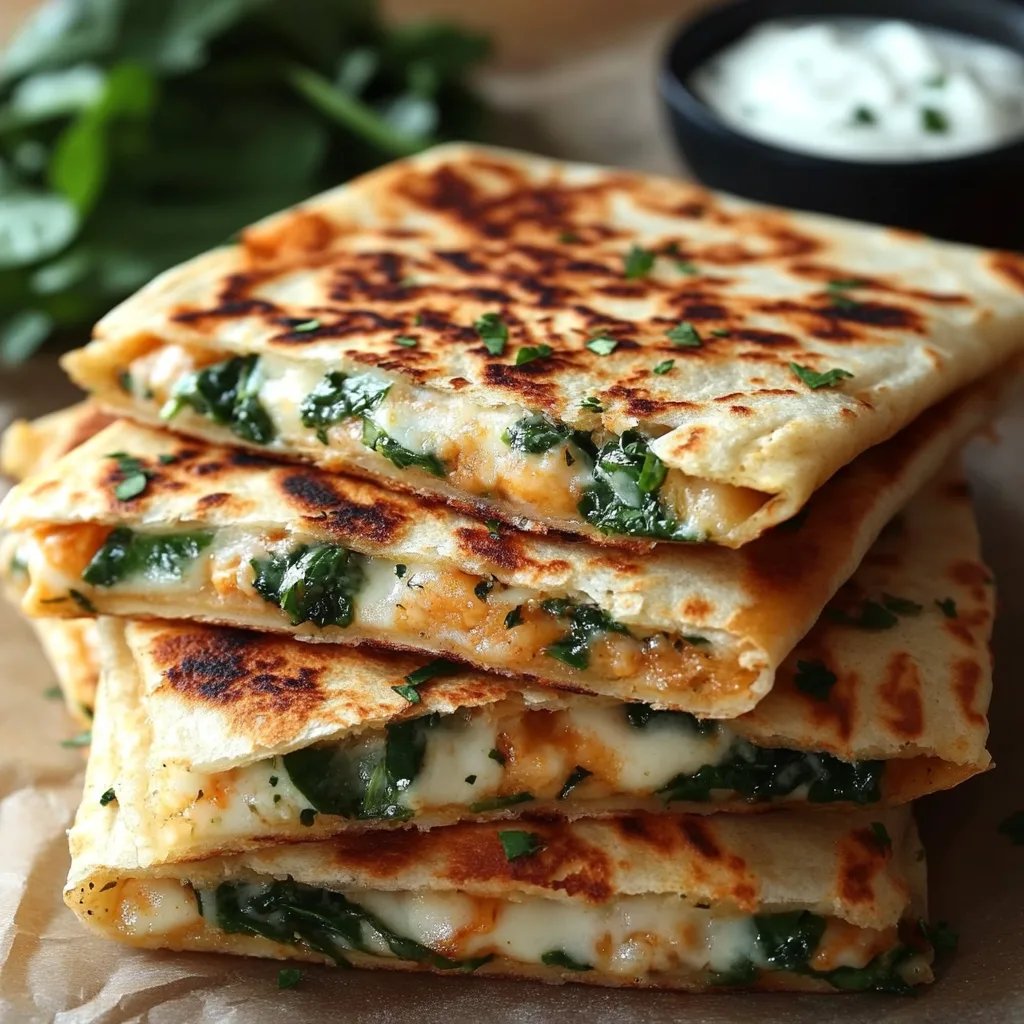 Spinach & Feta Quesadillas: An Amazing Ultimate Recipe