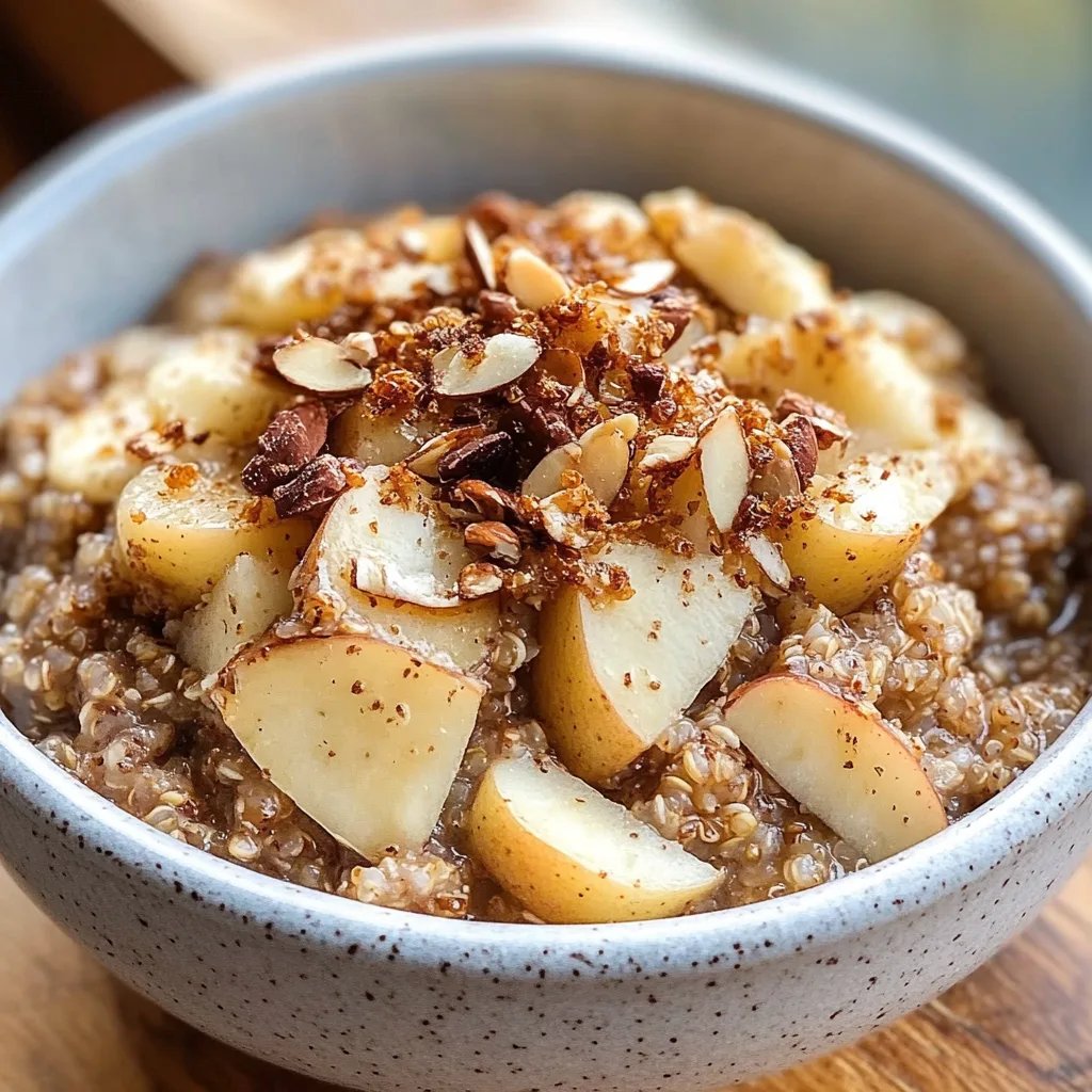 Cinnamon Apple Breakfast Quinoa: An Amazing Ultimate Recipe