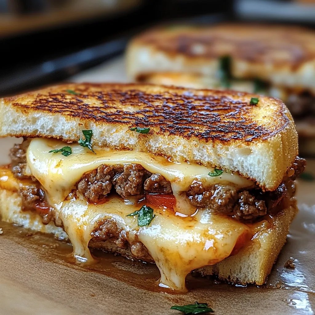 <p>Grilled Cheese Sandwich with Ground Beef: An Incredible Ultimate Recipe</p>