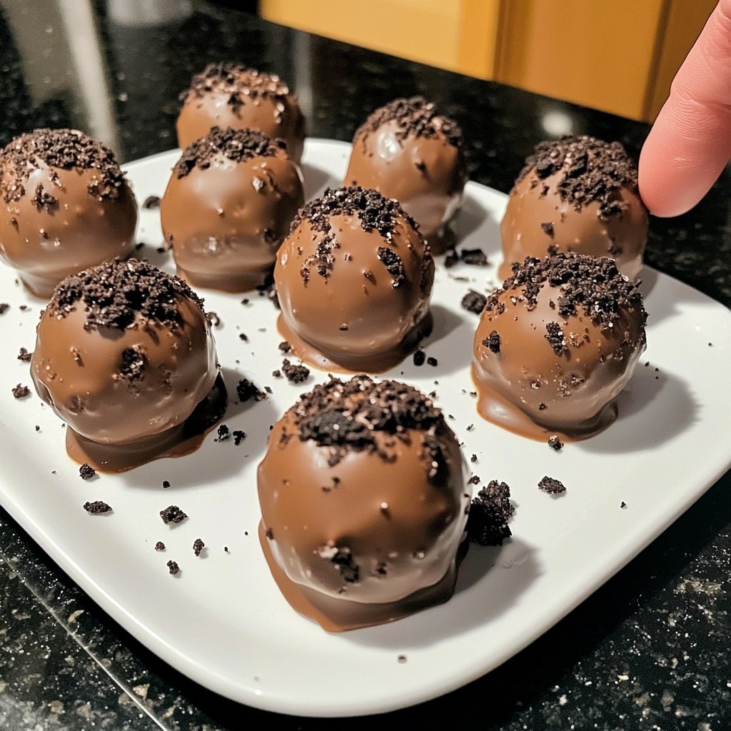 3-Ingredient No-Bake Oreo Balls