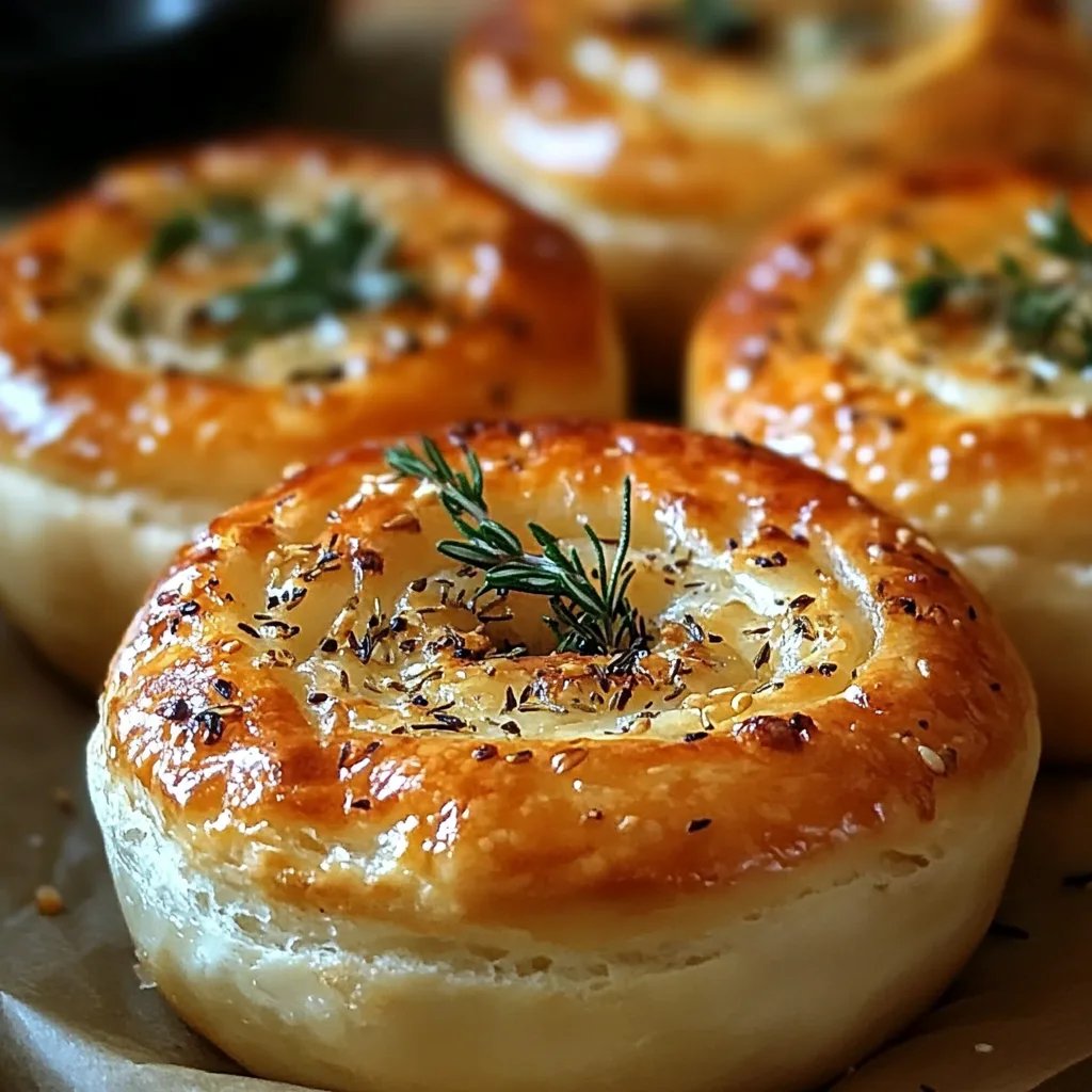Golden Crust Garlic Rosemary Focaccia Muffins: An Incredible 7-Step Recipe