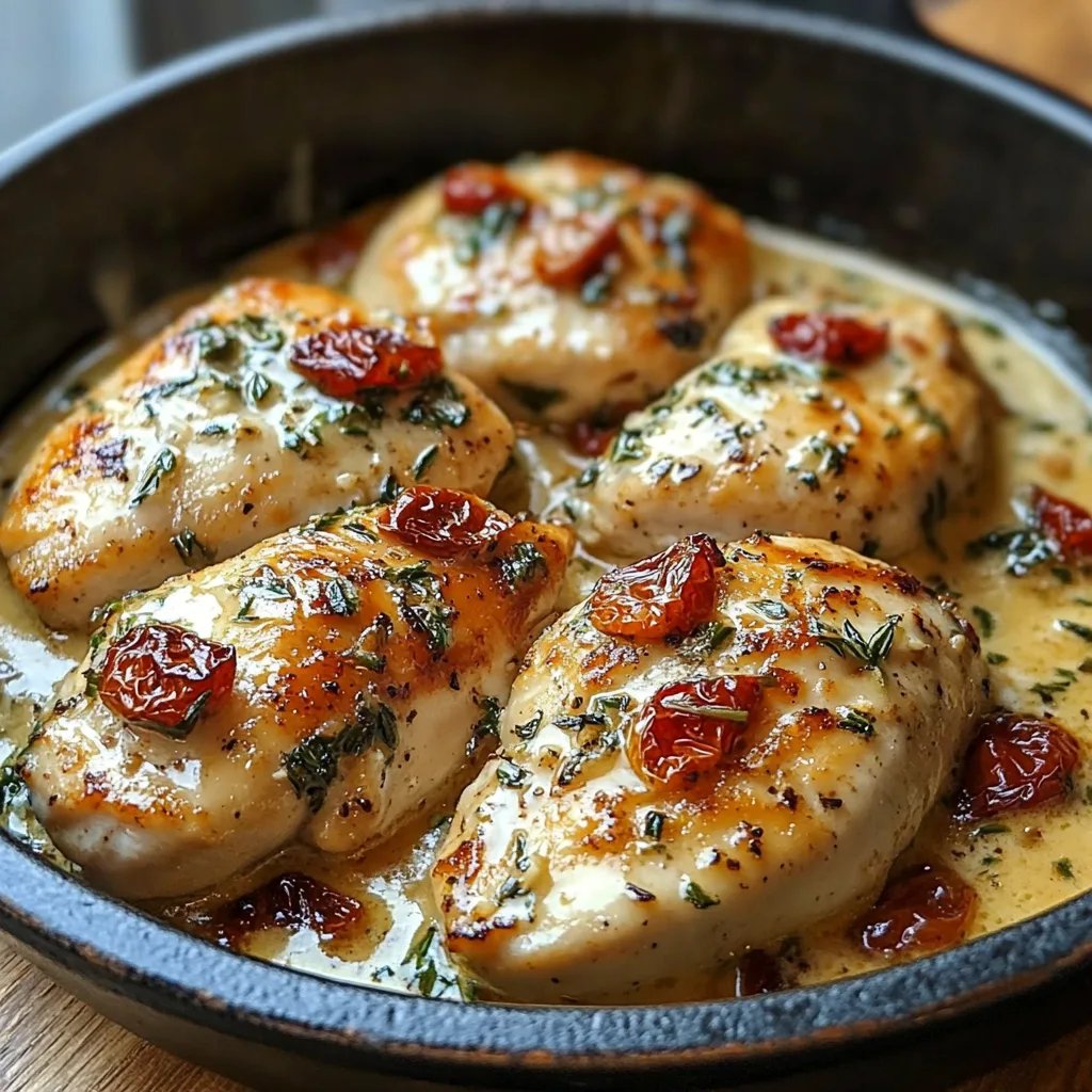 <p>Creamy Sun-Dried Tomato Chicken: An Amazing Ultimate Recipe You Must Try</p>