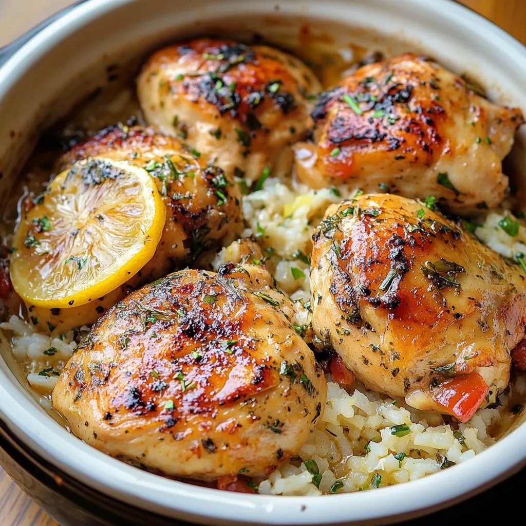 <p>Dairy Free Lemon Herb Chicken & Rice: An Amazing Ultimate Recipe</p>