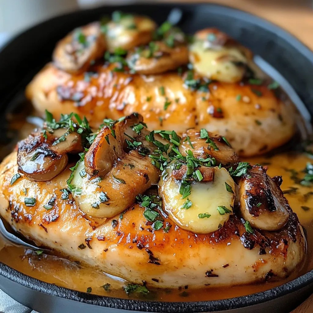 Mushroom Stuffed Chicken Breast: An Incredible Quick & Easy Recipe