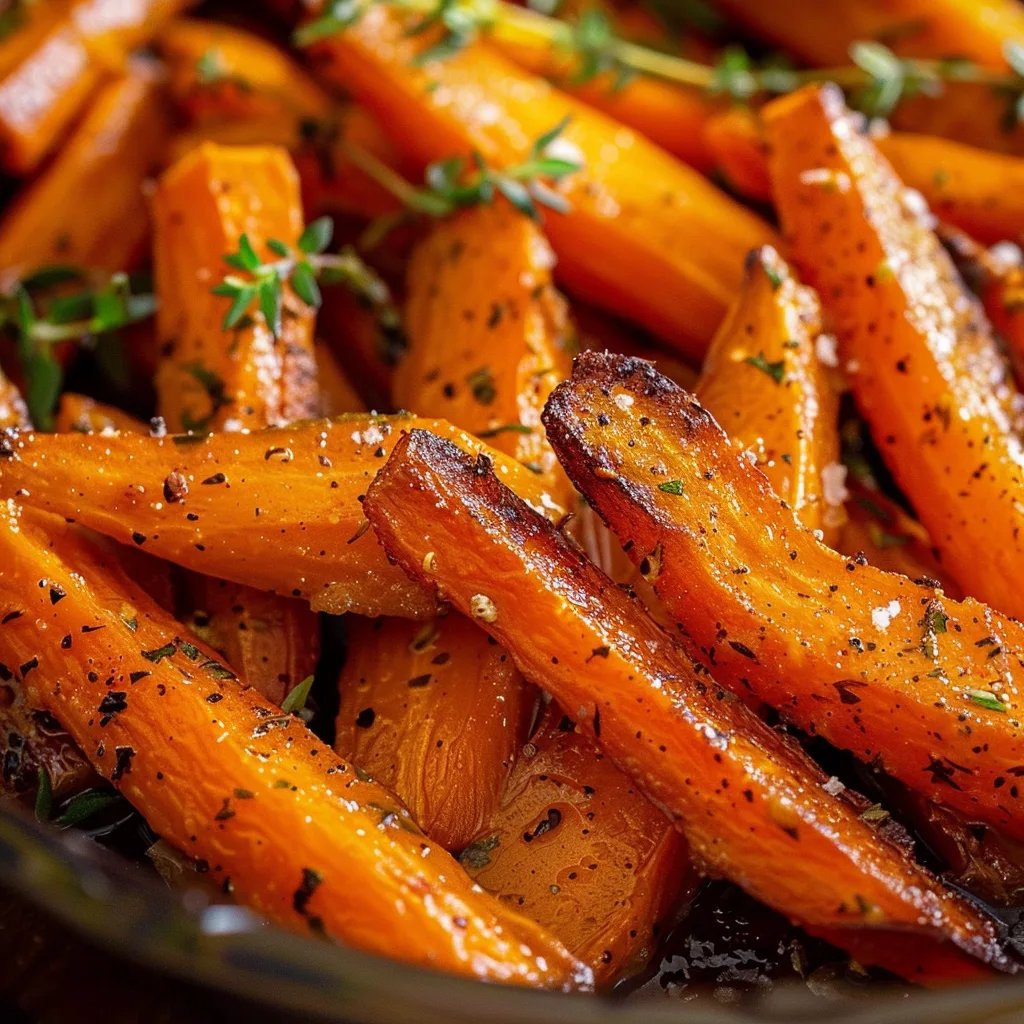 Parmesan Roasted Carrots