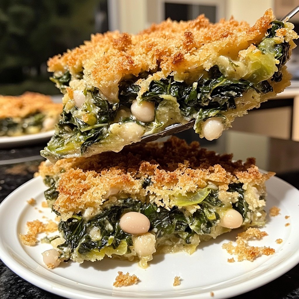 Swiss Chard, Fennel & White Bean Gratin