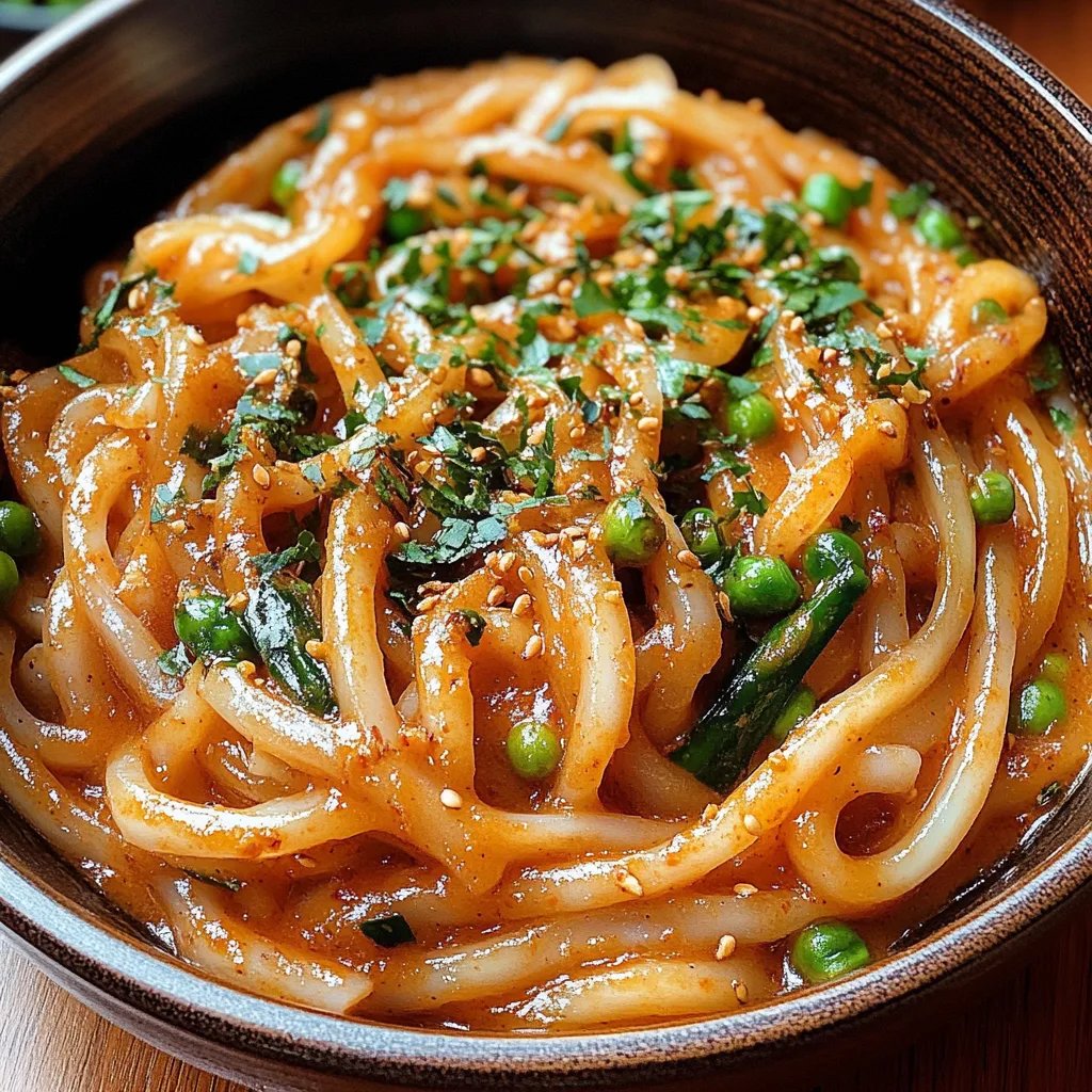 Spicy Peanut Udon Noodles: An Incredible Ultimate Recipe