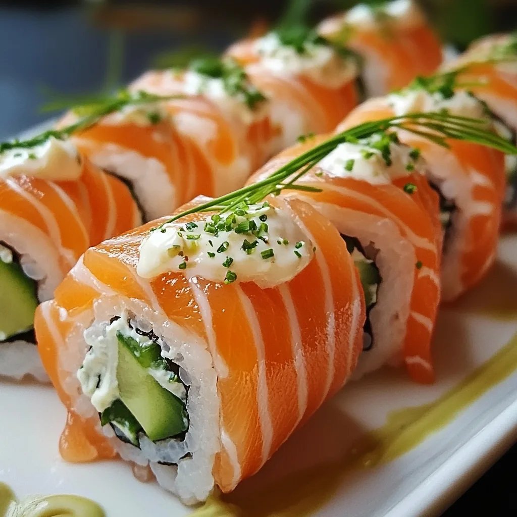 Elegant Chatelaine Smoked Salmon Rolls