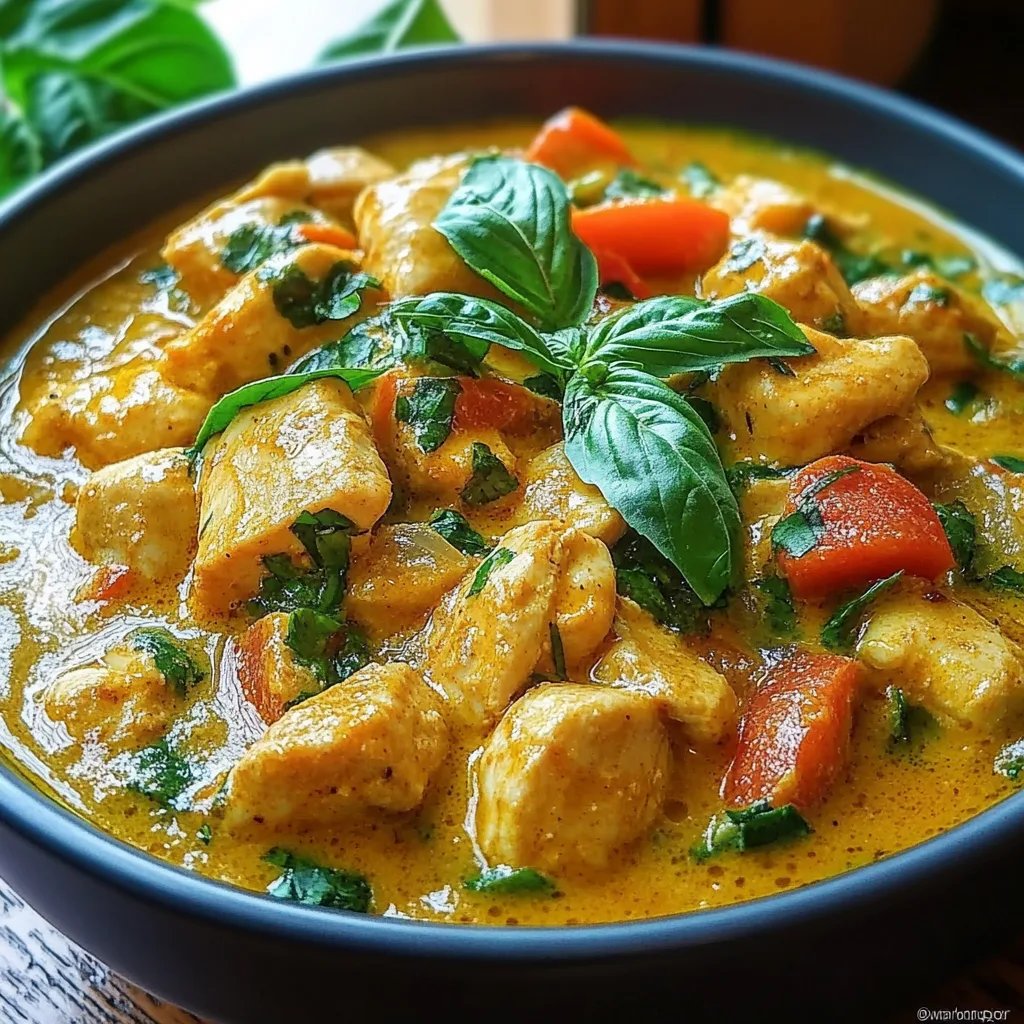 Green Thai Chicken Coconut Curry: An Incredible Essential Recipe