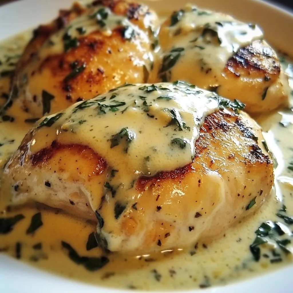 Mozzarella Chicken in Basil Cream Sauce: An Amazing Ultimate Recipe
