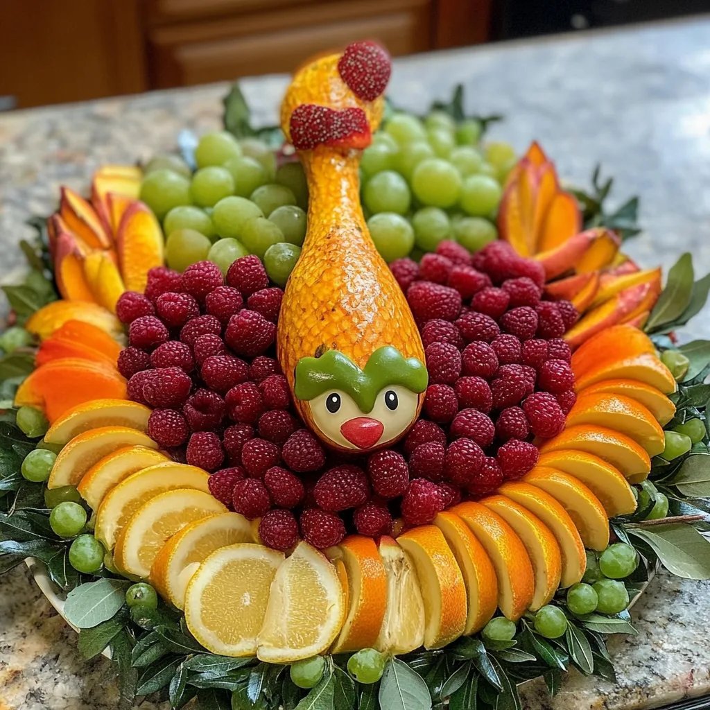 Tami's Fruit Turkey Tray
