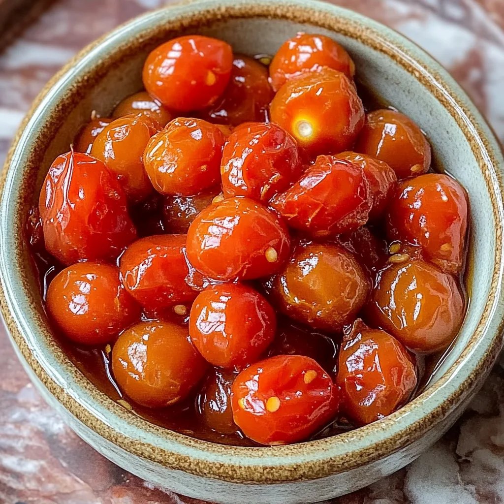 Sweet + Spicy Cherry Tomato Jam: An Amazing Ultimate Recipe