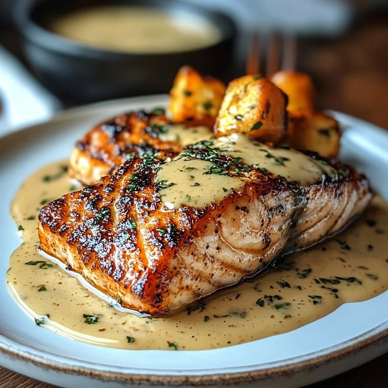 Blackened Salmon with Creamy Dijon Sauce: An Incredible Ultimate Recipe